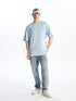 LC Waikiki Crew Neck Short Sleeve Combed Cotton Men's T-shirt